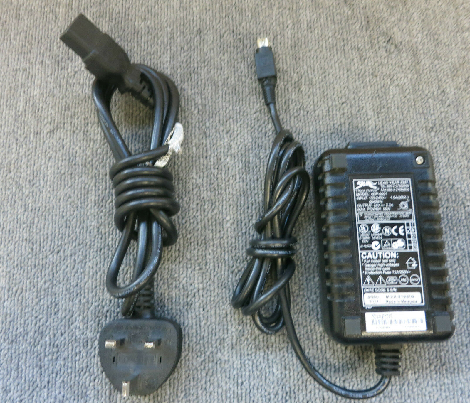 Tiger Power ADP-5501 3 Pin Receipt Printer AC Power Adapter 55W 24V 2.3A Type: AC Power Adapter MPN: ADP-5501 Outpu Tiger Power ADP-5501 3 Pin Receipt Printer AC Power Adapter 55W 24V 2.3A Type: AC Power Adapter MPN: ADP-5501 Outpu